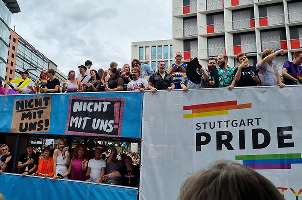 Stuttgart PRIDE - CSD-Demonstration am 27. Juli 2024